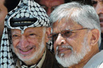 Arafat en Ghandi