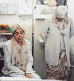 Fatma met haar moeder